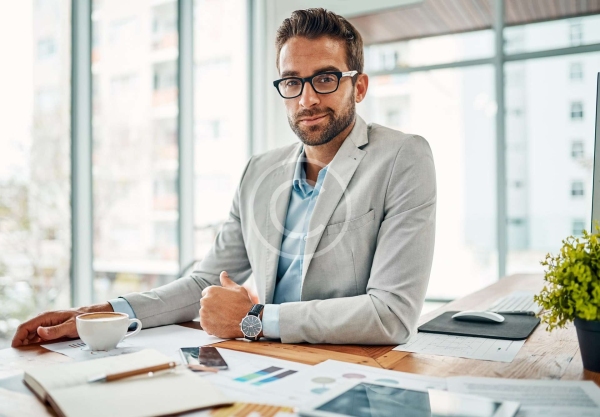 Agent - stock image