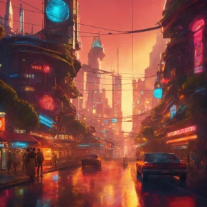 AI Core Cityscape