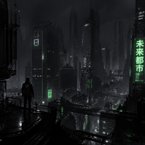 Cyberpunk cityscapes
