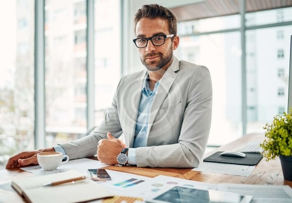 Agent - stock image